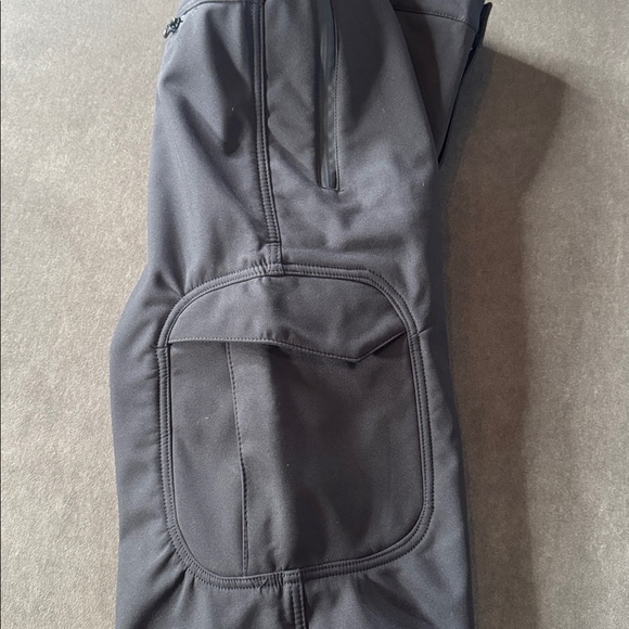 Men’s Free Soldier Soft Shell Fleece Lined Hiking Snow Pants Black 38x32 NWT - Picture 11 of 14